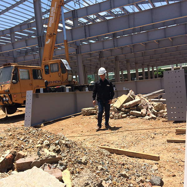Construction and installation of mechanical fabrication shops